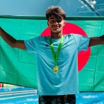 মালয়েশিয়ায় উন্মুক্ত সাঁতারে সোনা জিতলেন বাংলাদেশের রাফি