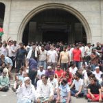 নতুন কর্মসূচি দিয়ে নগর ভবন ছেড়েছেন ইশরাকের সমর্থকরা