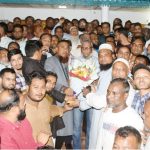 নেতাকর্মীদের ভালোবাসায় সিক্ত আরিফুল হক চৌধুরী