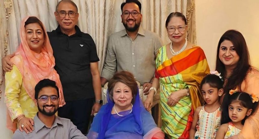 এক যোগ পর ভাইয়ের বাসায় একান্তে সময় কাটালেন খালেদা জিয়া