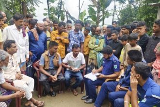 জাফলংয়ে বালু তুলতে গিয়ে প্রাণ হারালেন বারকিশ্রমিক