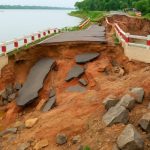 সিলেটে ভাঙন ঝুঁকির মুখে রয়েছে বালাগঞ্জের সুলতানপুর-খসরুপুর সড়ক